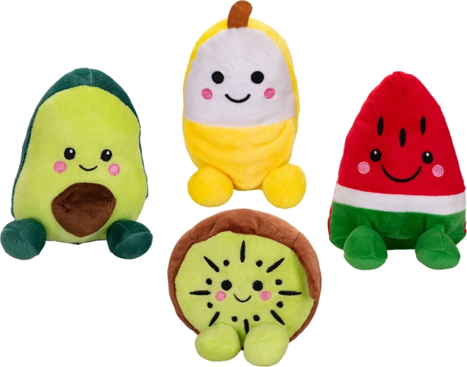 Fruta de peluche 10–14 cm