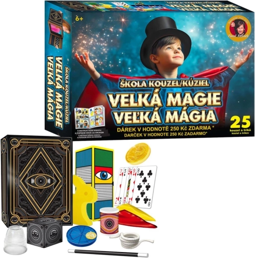Escuela de magia – Gran magia con 25 trucos y regalo