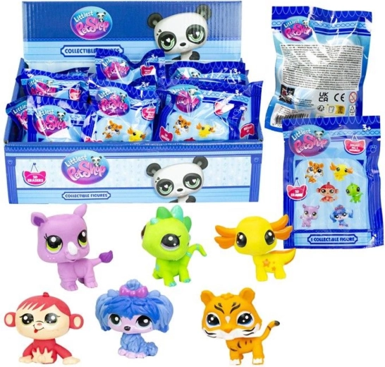 Figura Littlest Pet Shop – de goma, mix de especies en bolsita