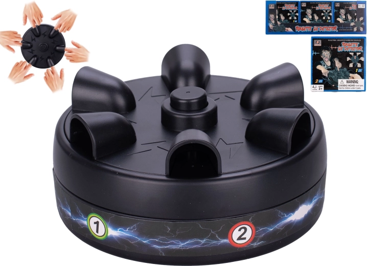 Juego de mesa: ruleta con descarga eléctrica