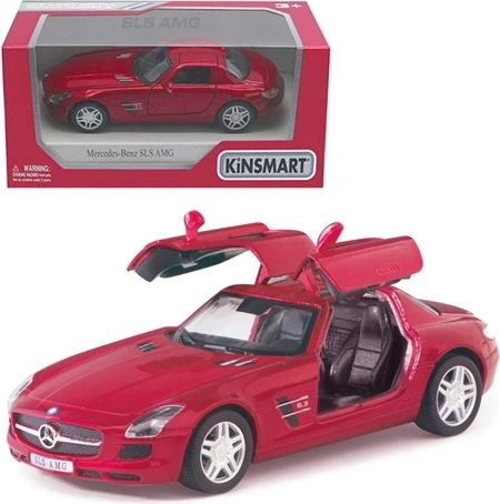 Kinsmart Mercedes-Benz SLS AMG modelo metálico de coche a escala 1:36