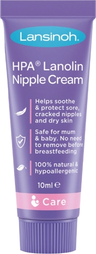 Crema de lanolina HPA Lansinoh para pezones 10 ml