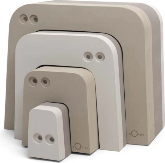 bObles Hormiguero sand grey – juguete sensorial de equilibrio