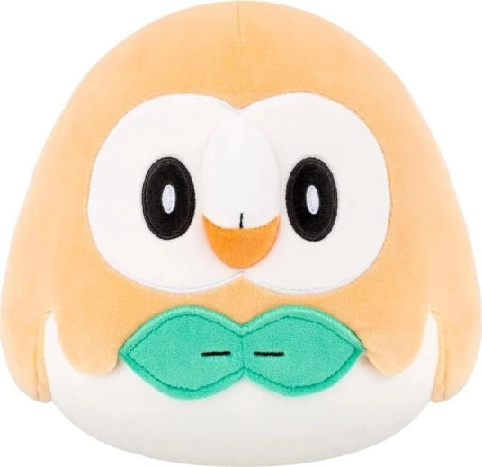 Almohada de peluche Squishmallows Pokémon Rowlet 36 cm