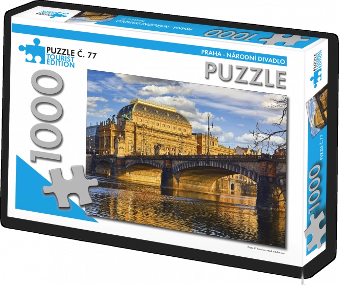 Puzle Praga - Teatro Nacional 1000 piezas