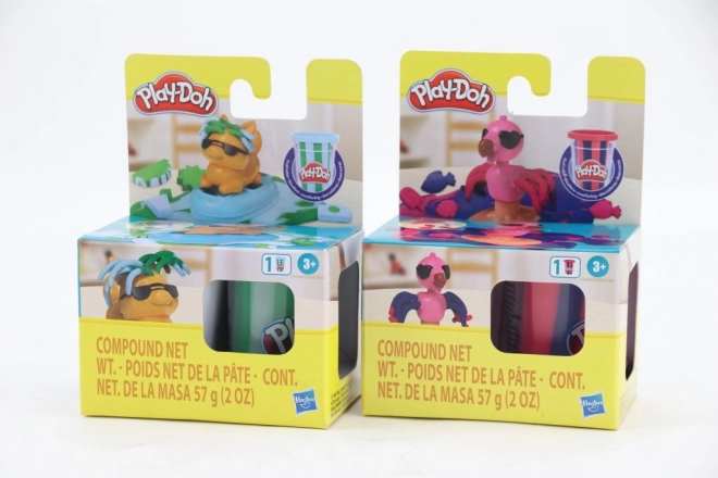 Play-Doh divertidos amigos – plastilina rayada