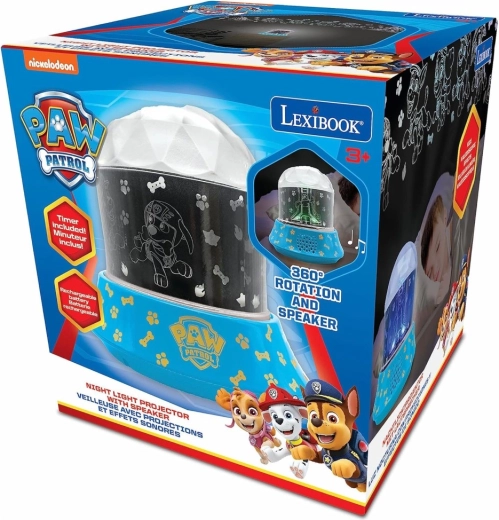 Proyector nocturno Lexibook Patrulla Canina con altavoz