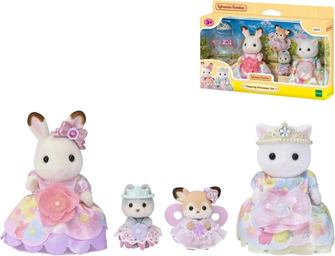 Sylvanian Families princesas de las flores - 4 unidades