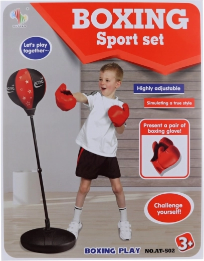 Saco de boxeo de pie con base