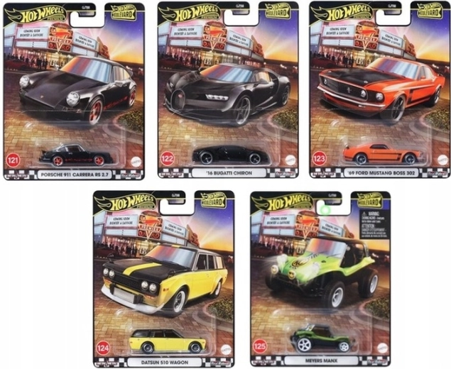 Hot Wheels Boulevard Porsche – modelo de coche metálico