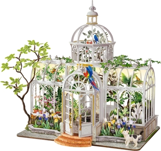 RoboTime Rolife Oxygen Oasis – casita en miniatura rompecabezas 3D DIY - 1 pieza
