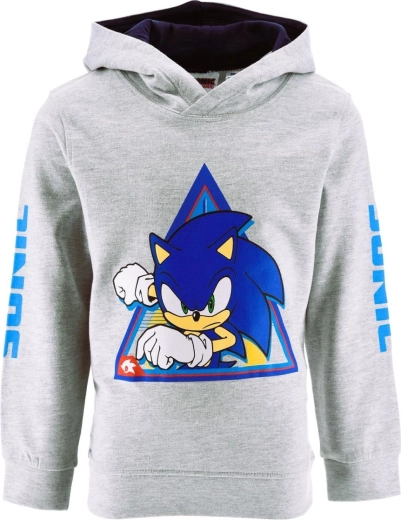 Sudadera gris de Sonic
