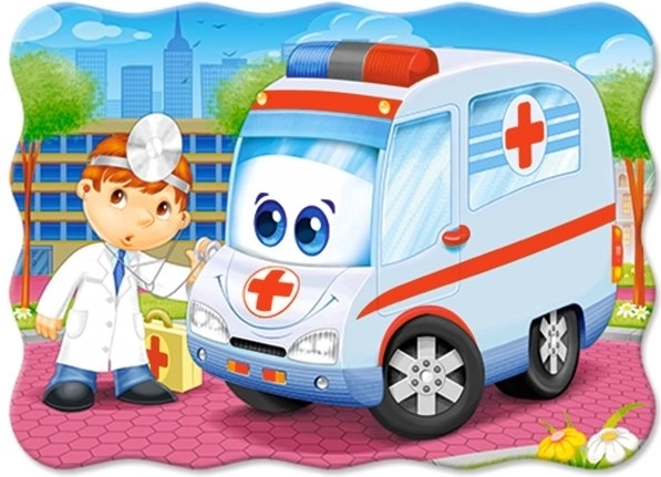 Puzzle Ambulancia Doctor 30 piezas