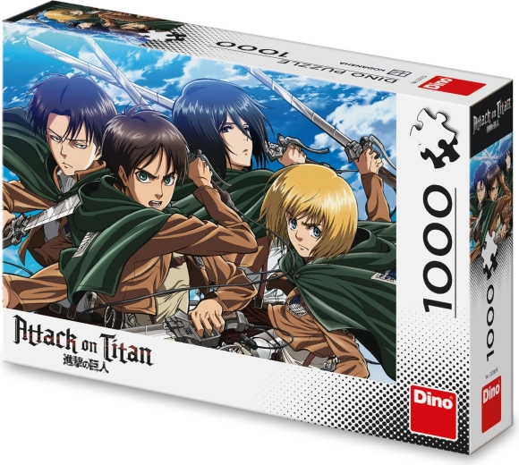 Puzzle Anime: Attack on Titan (1000 piezas)