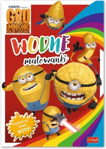 Minions: colorear con agua