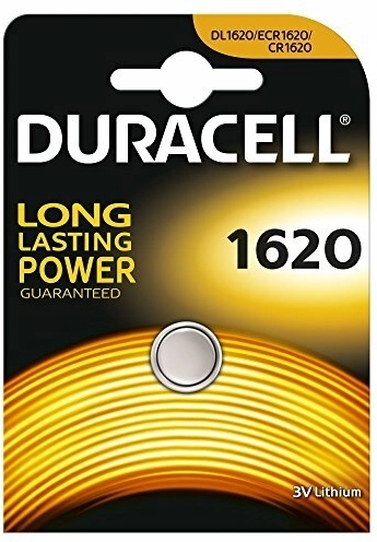 Pila de botón de litio Duracell 1620 3 V 78 mAh