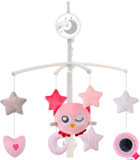 Colgantes de peluche en colores delicados