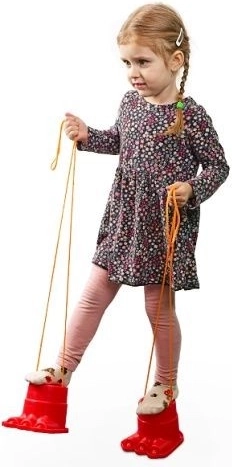 Divertido entrenamiento de equilibrio para niños