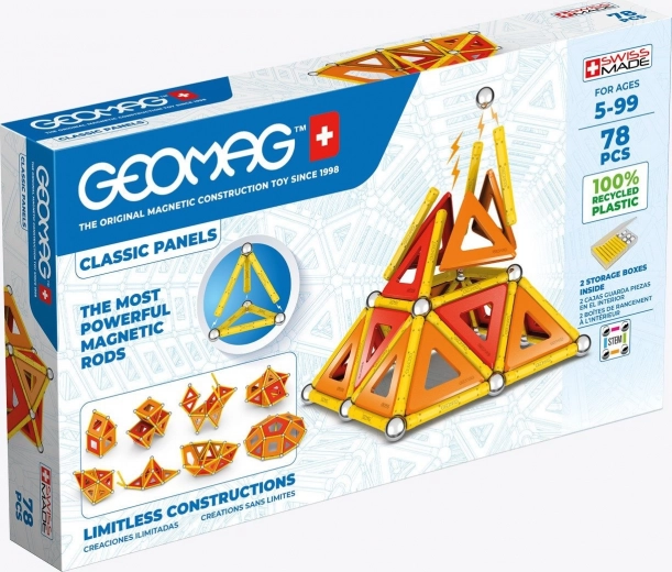 Geomag Classic Paneles 78 Piezas