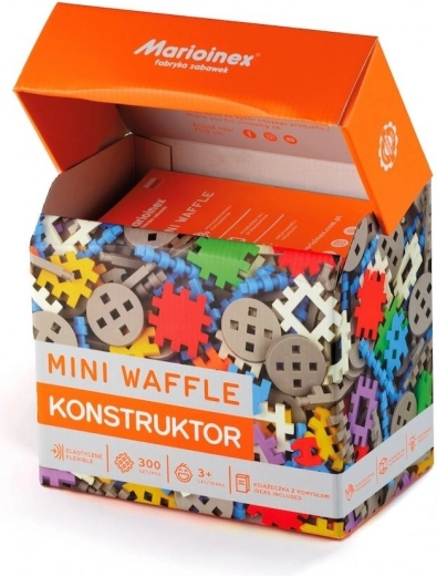 Kit de construcción creativo Mini Waffle 300 piezas
