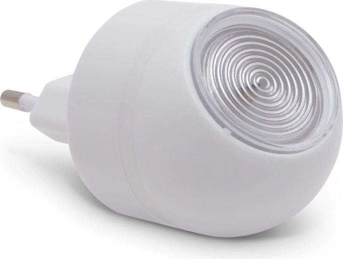Luz LED nocturna de orientación con cabezal giratorio y sensor de luz