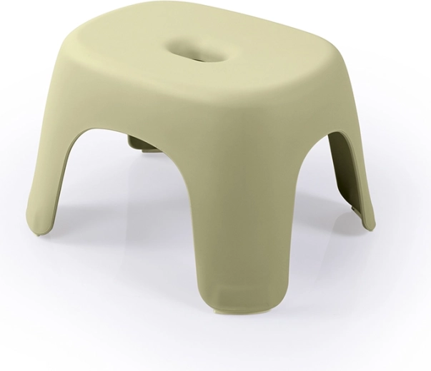 Taburete infantil antideslizante Step Up, verde claro, 31 × 20 × 25 cm