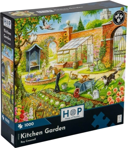 House of Puzzles Puzzle Trabajos de jardinería 1000 piezas