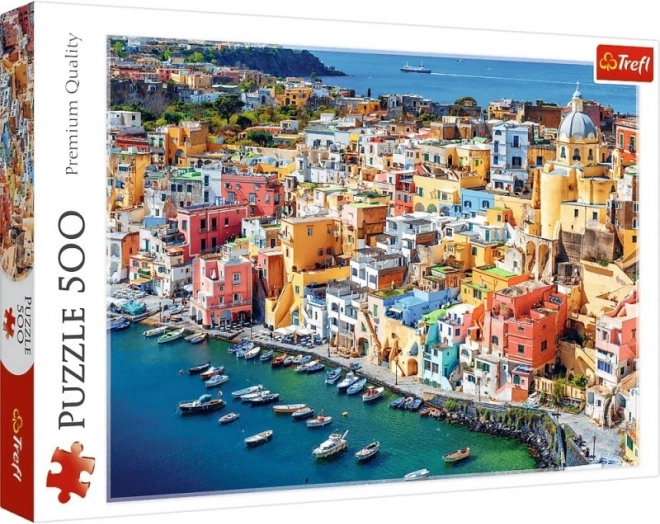 Puzzle 500 Procida, Nápoles, Trefl
