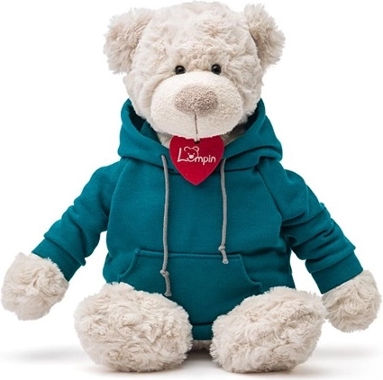 Osito de peluche Spencer Woodyland con sudadera azul 36 cm