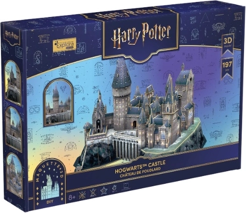 Cubic Fun Harry Potter castillo de Hogwarts puzzle 3D