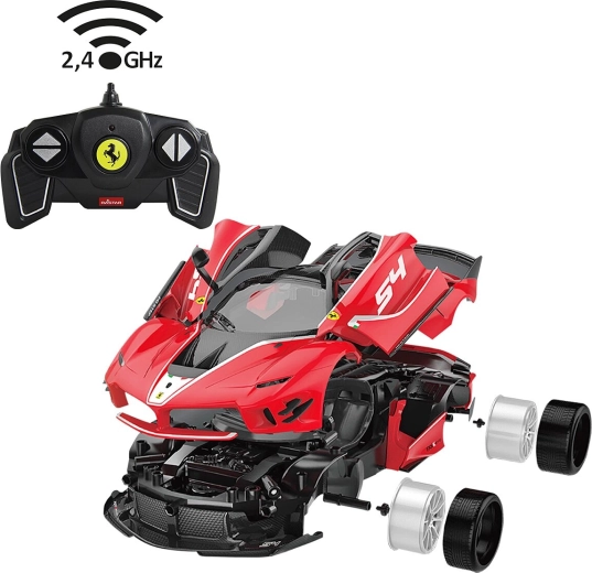Jamara Ferrari FXX K Evo RC kit de construcción 1:18 rojo 2,4 GHz - 1 unidad
