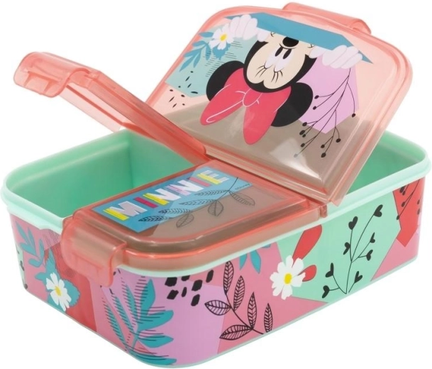 Plástico resistente y adorable motivo de Minnie Mouse