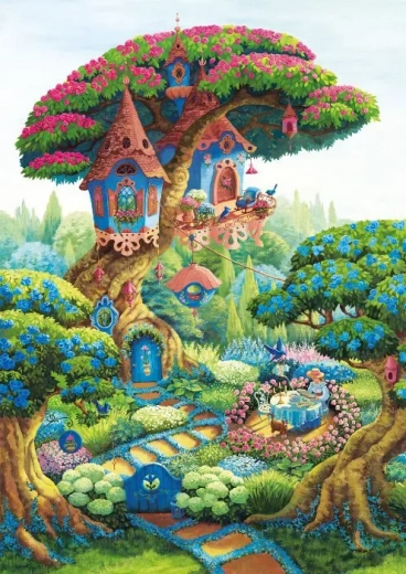 Puzzle Jardín secreto 1000 piezas MAGNOLIA