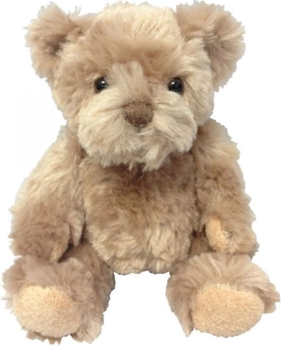 Osito de peluche beige de felpa prémium