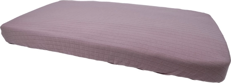 Lodger Slumber Solid sábana para cuna 60 × 120 cm rose