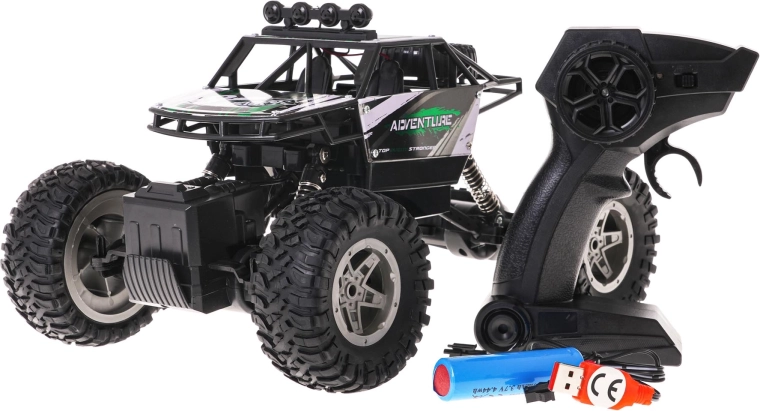 Coche RC todoterreno Rock Shake 1:14 4x4 – Verde