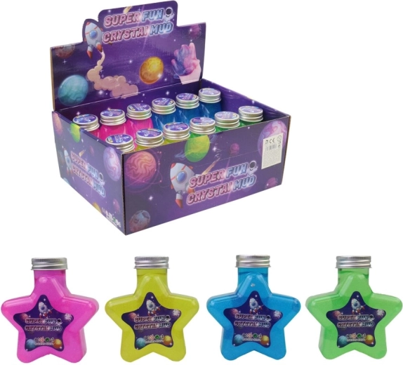 Masa creativa para modelar Estrella 11 cm – set de 12 uds