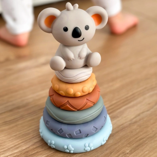 Pirámide apilable con koala