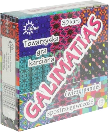 Juego de cartas Galimatias