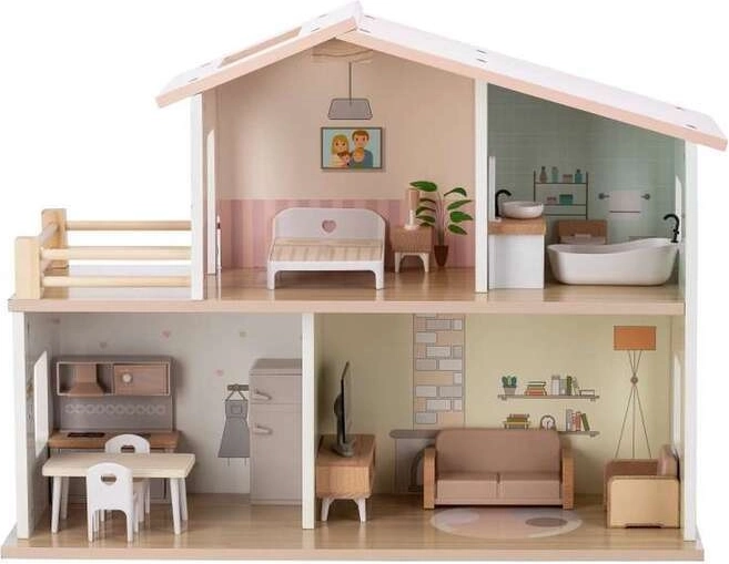 Casita de muñecas FREEON Free2Play Ella con accesorios
