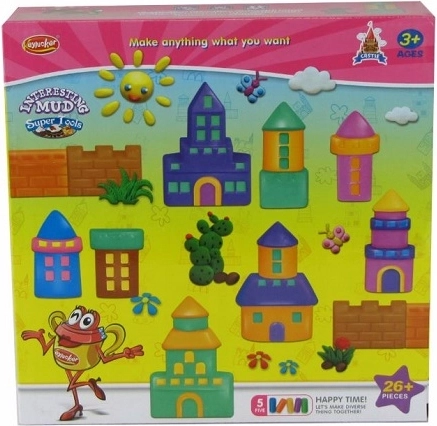 Set de plastilina con moldes