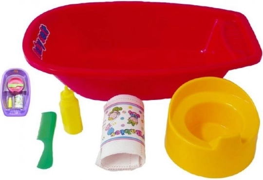 Set infantil para bañar muñecas