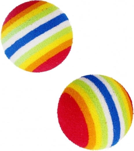 Pelotas suaves y de colores incluidas en el paquete