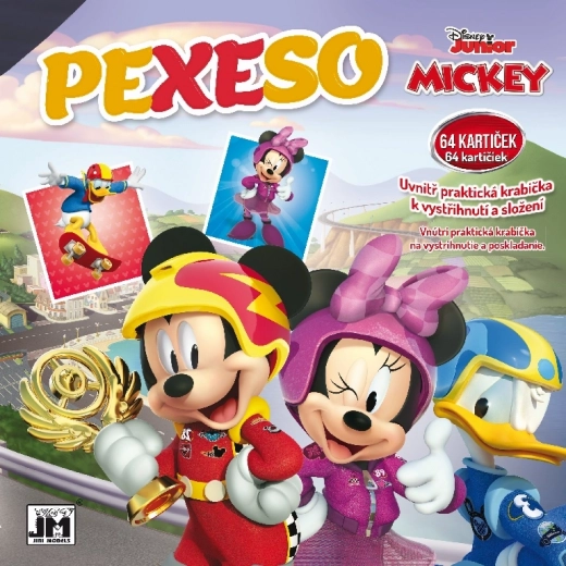 Memorama La Casa de Mickey Mouse – cuaderno con tarjetas
