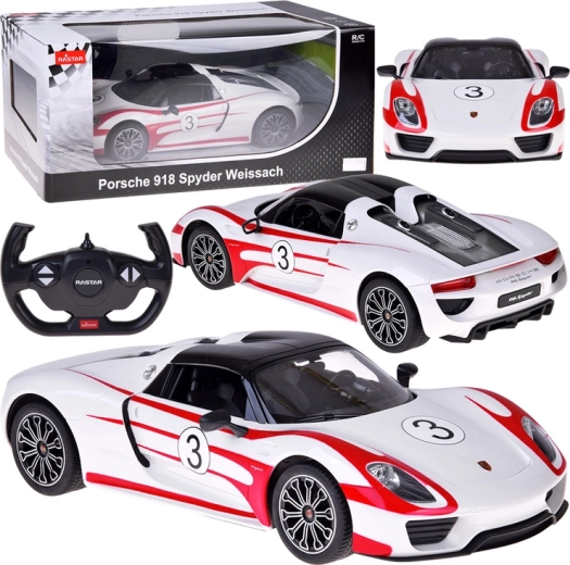 Coche RC Rastar Porsche 918 Spyder 1:14