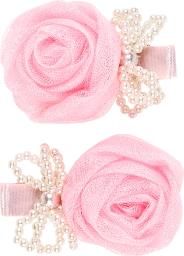 Souza! pinzas rosas para el cabello Lulu - 2 uds.