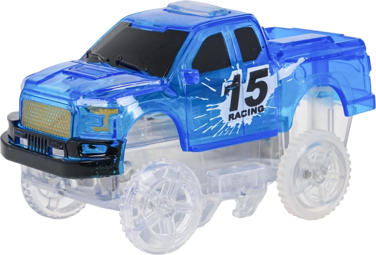 Coche LED listo para la carrera