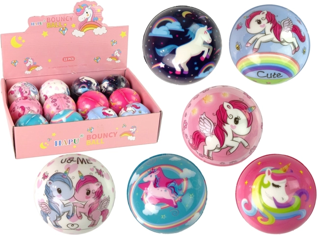 Globo blando con unicornio para niños 8 cm
