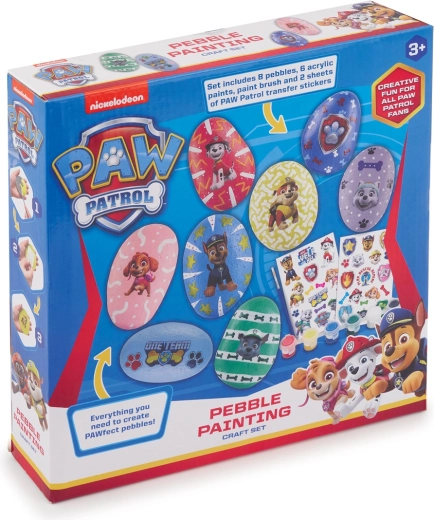 Nickelodeon pintura de piedras Patrulla Canina