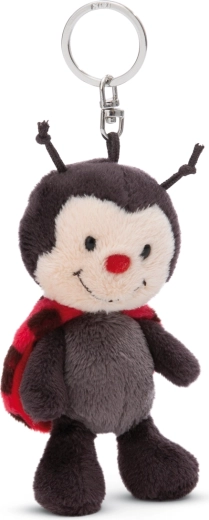 Nici llavero de peluche mariquita 10 cm Green